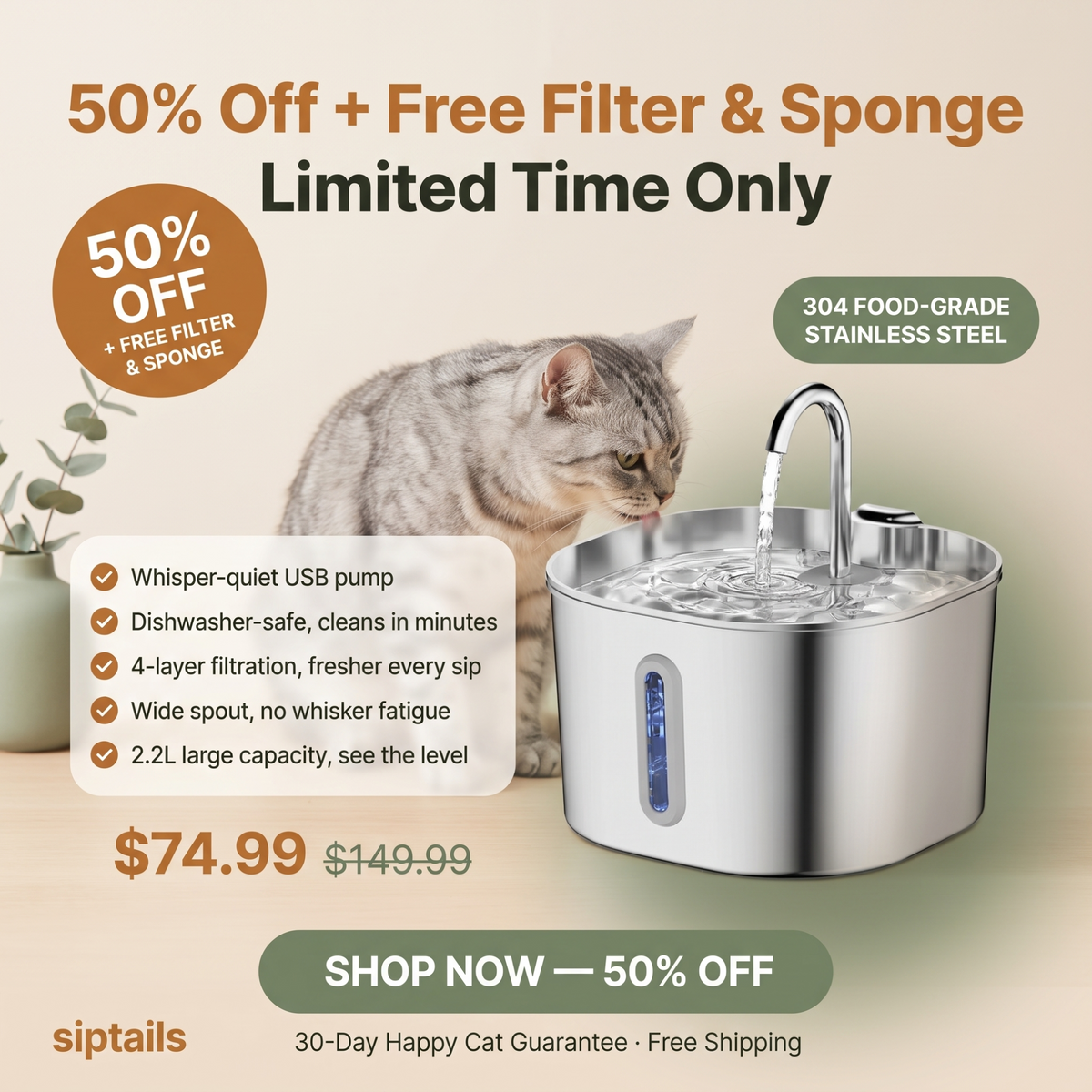 Kitty Hydration Fountain Kit